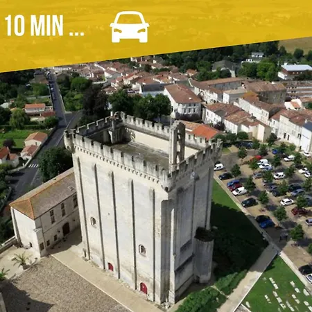 L'atelier ,calme, Parking, Centre Apartment Gemozac